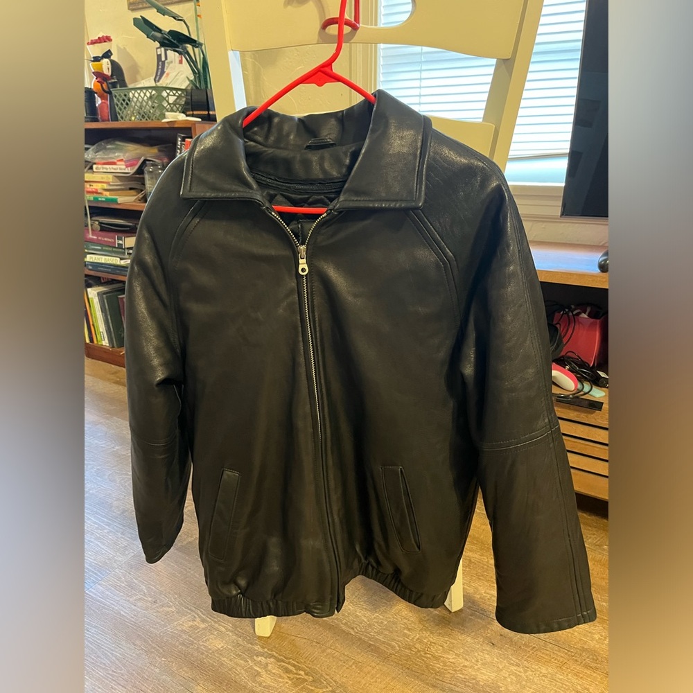 Andrew marc Black jacket XS